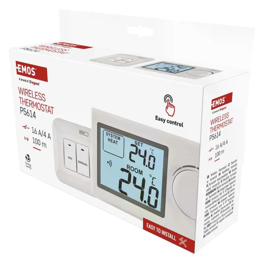 EMOS P5614 – snadná instalace a napájení 2× AAA
